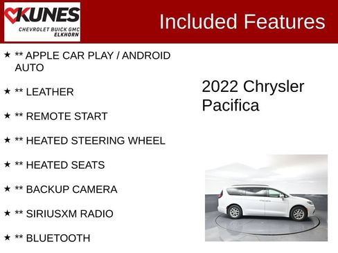 Used 2022 Chrysler Pacifica Touring-L FWD image 2