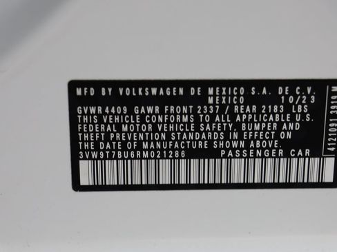 Certified 2024 Volkswagen Jetta GLI 40th Anniversary Edition FWD image 24
