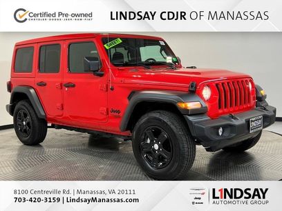 Certified 2021 Jeep Wrangler Unlimited Sport w/ Sun And Sound Package