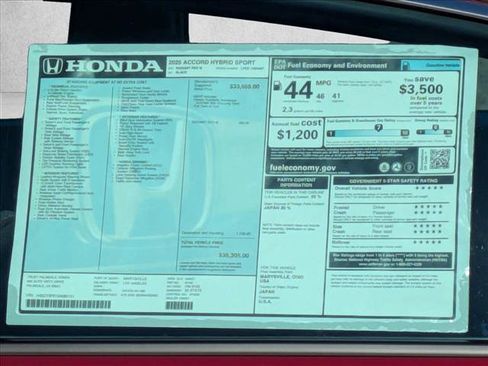 New 2025 Honda Accord Sport image 18