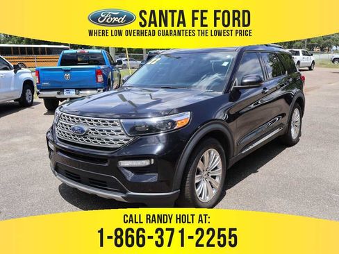 Used 2022 Ford Explorer Limited w/ Equipment Group 301A RWD image 1
