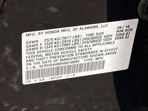 Used 2017 Acura MDX w/ Advance Package AWD/4WD image 27
