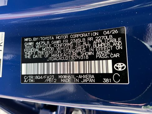 New 2026 Toyota Prius Plug-In Hybrid FWD image 26