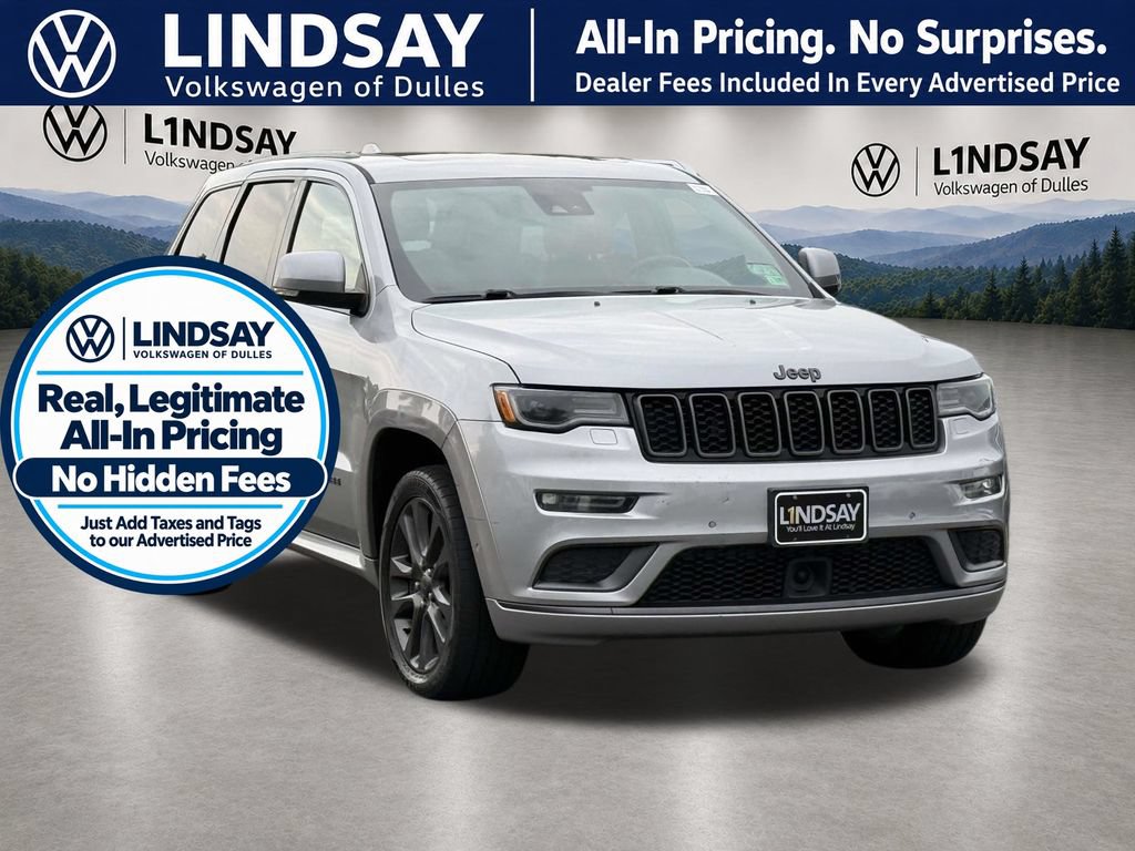 Used 2019 Jeep Grand Cherokee High Altitude AWD/4WD image 1