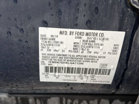 Used 2020 Ford Explorer XLT w/ Comfort Package RWD image 33