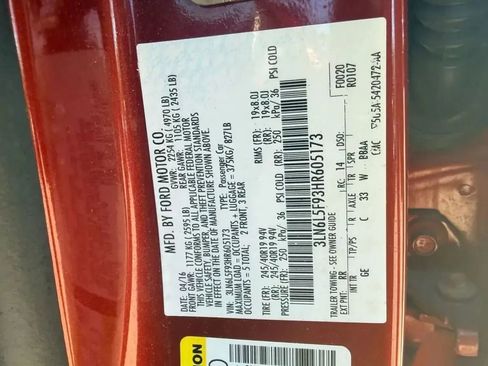 Used 2017 Lincoln MKZ Reserve w/ Climate Package AWD/4WD image 5
