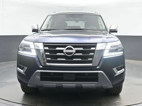 Used 2021 Nissan Armada Platinum w/ Captain's Chairs Package AWD/4WD image 3