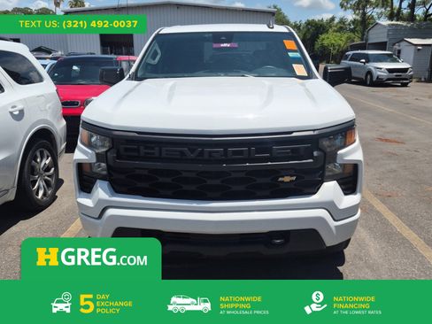 Used 2022 Chevrolet Silverado 1500 Custom RWD image 1