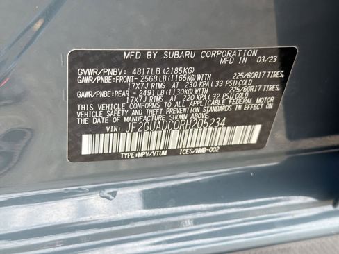 Certified 2024 Subaru Crosstrek 2.0i Premium image 37