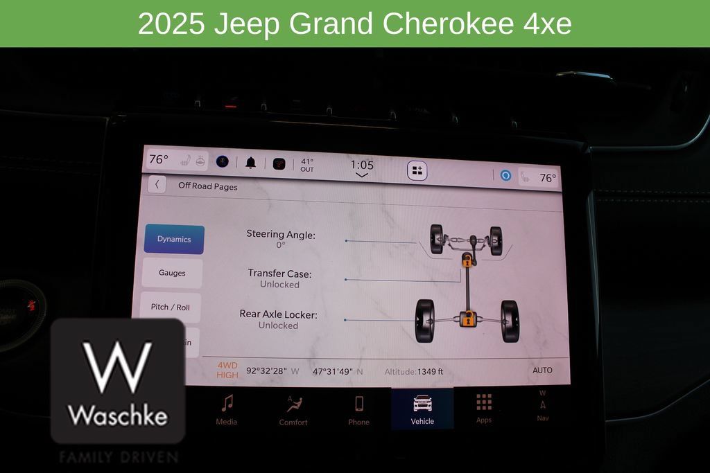 New 2025 Jeep Grand Cherokee Limited 4xe w/ Trailer Tow Package AWD/4WD image 49