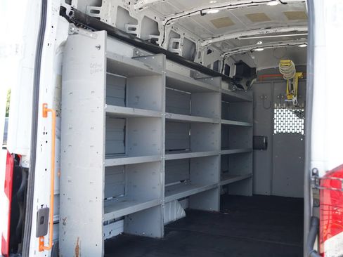 Used 2023 Ford Transit 350 148 High Roof Extended w/ Fleet Safety Package RWD image 11
