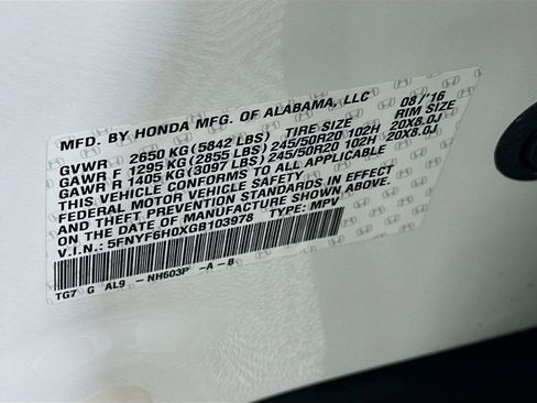 Used 2016 Honda Pilot Elite image 35