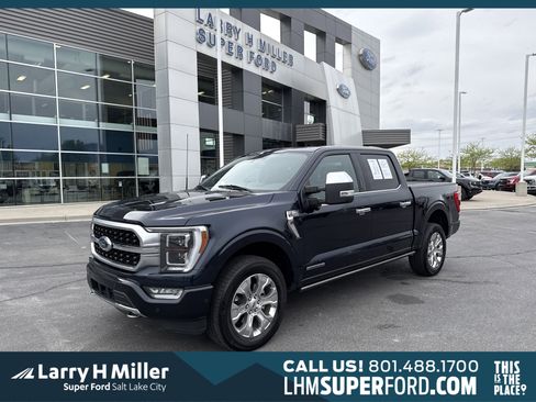 Certified 2023 Ford F150 Platinum w/ Equipment Group 701A High AWD/4WD image 1