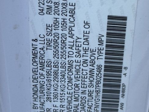 Used 2023 Honda Pilot Elite image 34