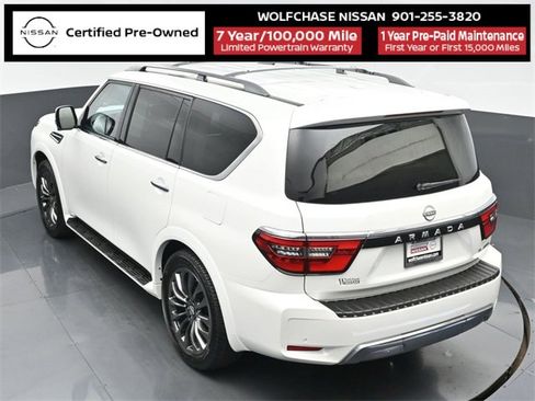 Certified 2024 Nissan Armada Platinum w/ Captain's Chairs Package image 32