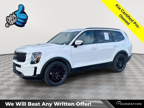 Certified 2022 Kia Telluride SX w/ Nightfall Edition Package image 1