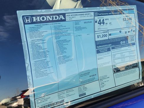 New 2025 Honda Accord Sport image 18