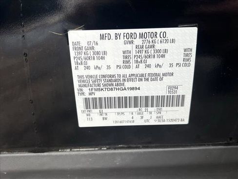 Used 2017 Ford Explorer XLT w/ Equipment Group 202A image 27