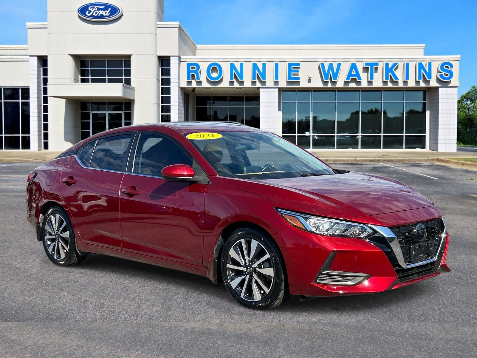 Used 2021 Nissan Sentra SV w/ SV Premium Package FWD image 1