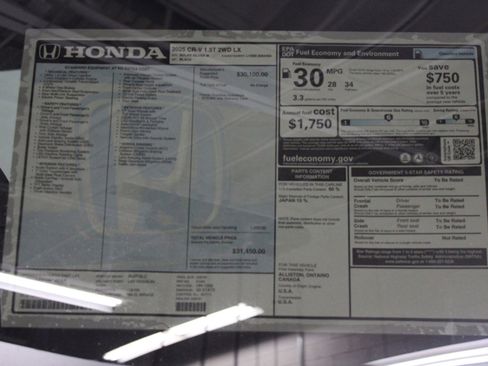 New 2025 Honda CR-V LX image 21