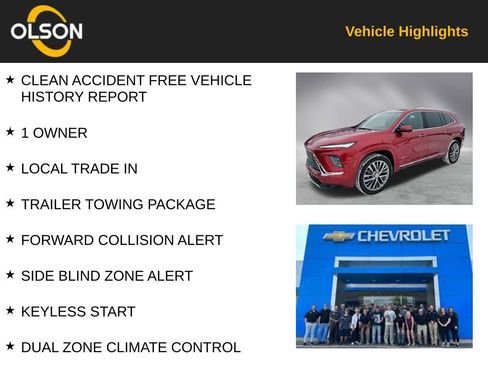 Used 2025 Buick Enclave Avenir w/ Super Cruise Package image 2