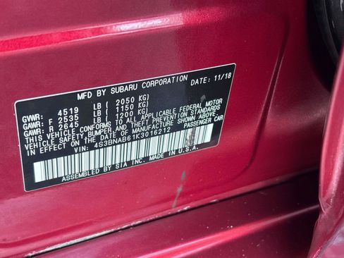 Used 2019 Subaru Legacy 2.5i w/ Alloy Wheel Package image 31