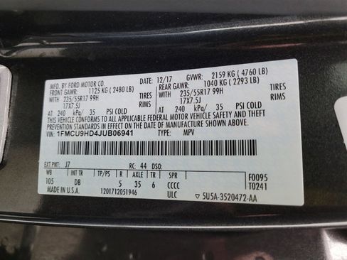 Used 2018 Ford Escape SEL image 33