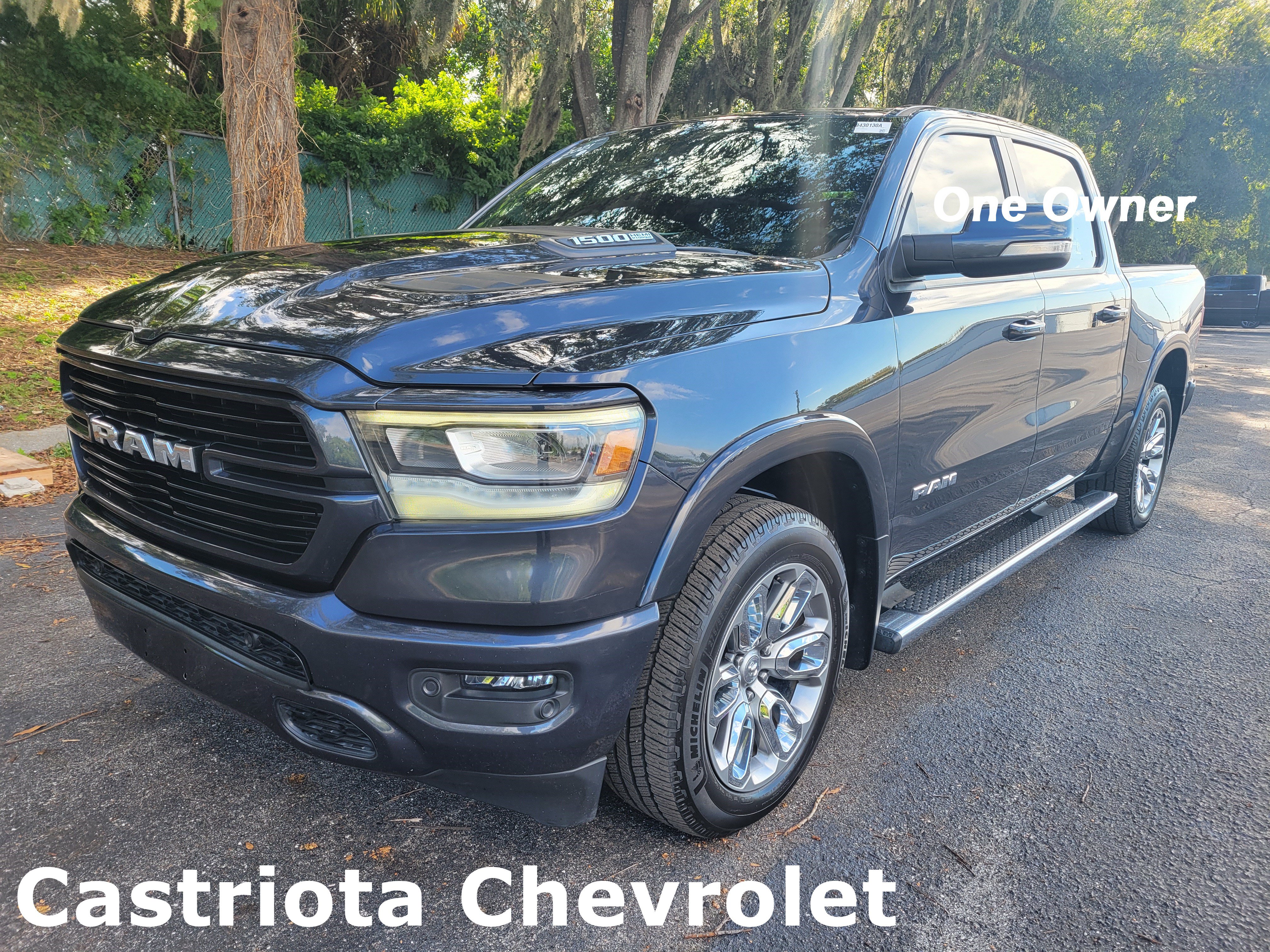 Used 2021 RAM 1500 Laramie w/ Sport Appearance Package AWD/4WD image 1