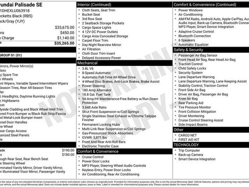 Used 2020 Hyundai Palisade SE image 6
