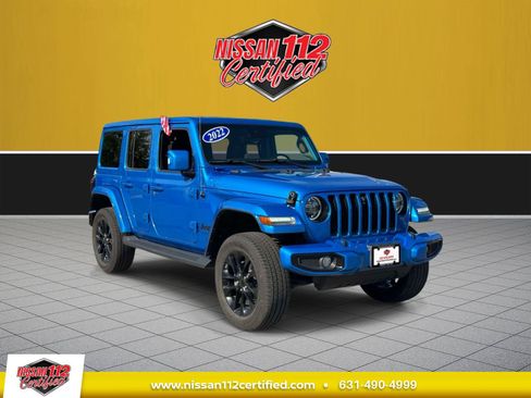Used 2022 Jeep Wrangler Unlimited Sahara AWD/4WD image 1