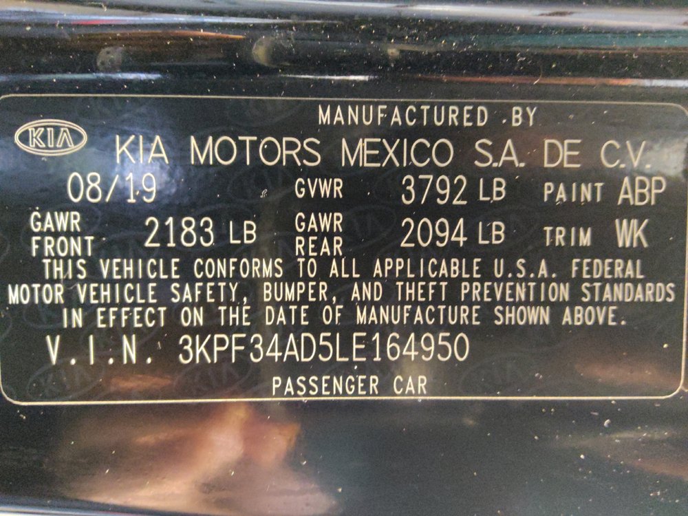 Used 2020 Kia Forte GT-Line w/ GT-Line Premium Package FWD image 33