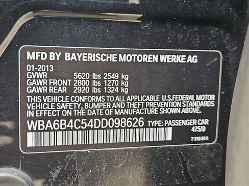 Used 2013 BMW 650i Gran Coupe xDrive AWD/4WD image 25