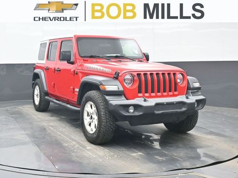 Used 2021 Jeep Wrangler Unlimited Sport AWD/4WD image 1