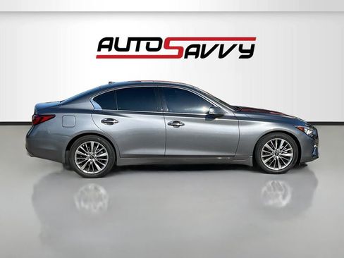 Used 2022 INFINITI Q50 Luxe w/ Cargo Package AWD/4WD image 8