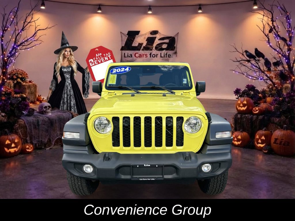 Certified 2024 Jeep Wrangler Unlimited Sport AWD/4WD image 10