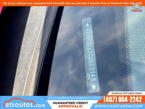 Used 2012 Toyota Camry XLE image 6