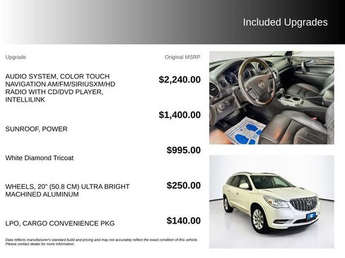 Used 2013 Buick Enclave Premium w/ LPO, Cargo Convenience Pkg FWD image 5