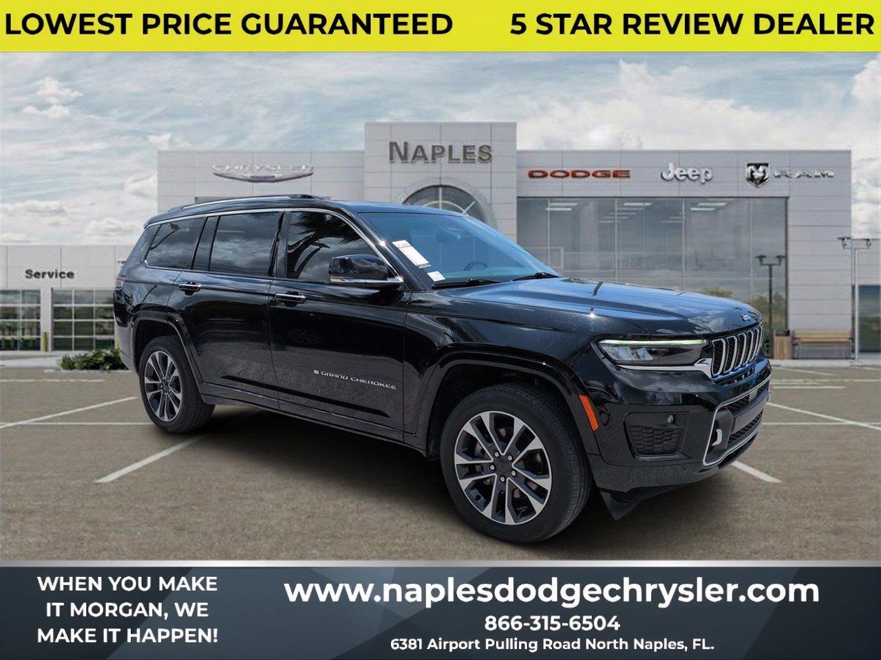 Used 2021 Jeep Grand Cherokee L Overland w/ Luxury Tech Group IV RWD image 1