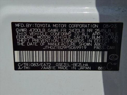 Certified 2023 Lexus IS 350 F Sport w/ Navigation Package RWD image 25