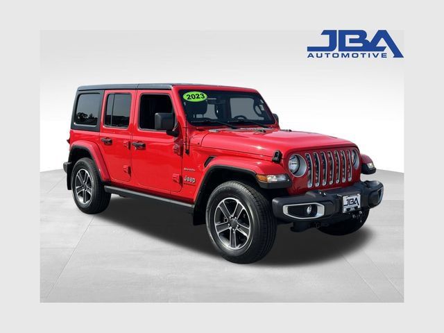 Used 2023 Jeep Wrangler Unlimited Sahara AWD/4WD 360° Tour