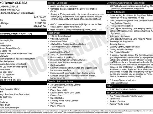 Used 2024 GMC Terrain SLE image 19