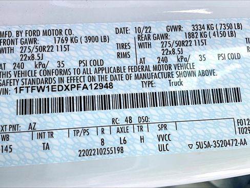 Used 2023 Ford F150 Limited image 33