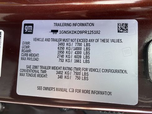 Used 2023 Chevrolet Suburban Z71 image 40