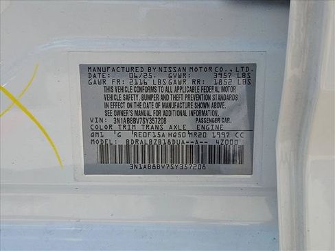 Used 2025 Nissan Sentra S FWD image 20