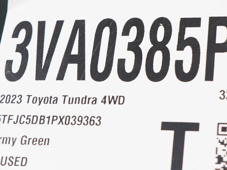 Used 2023 Toyota Tundra Limited AWD/4WD image 32