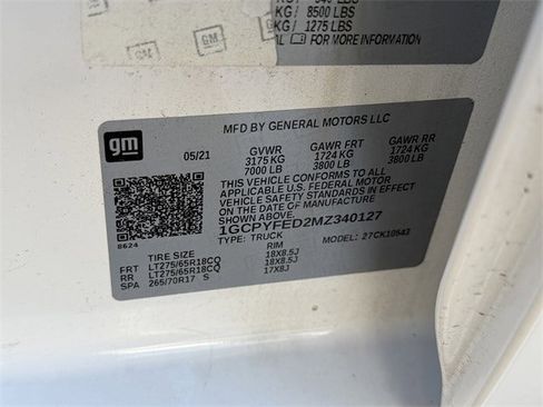 Used 2021 Chevrolet Silverado 1500 LT Trail Boss w/ Convenience Package II image 32