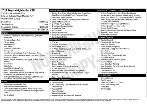 Used 2022 Toyota Highlander XSE image 4