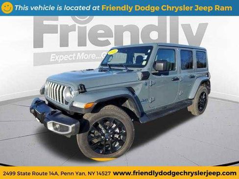 Used 2025 Jeep Wrangler Sahara image 1