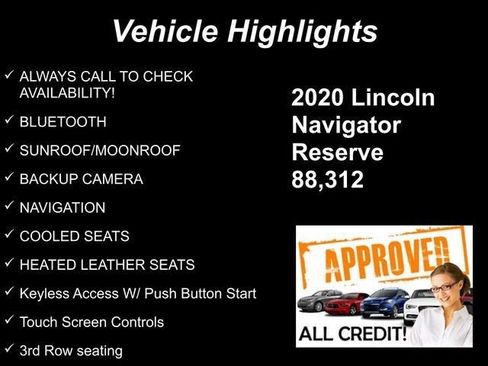 Used 2020 Lincoln Navigator Reserve RWD image 10