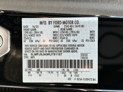Used 2024 Lincoln Nautilus Black Label w/ Jet Appearance Package (87T) AWD/4WD image 30